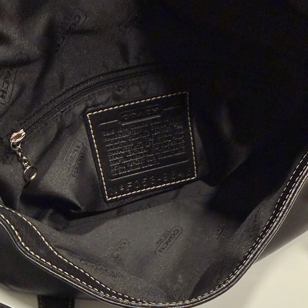 Vintage Coach 9848 Legacy Flap Crossbody Shoulder Bag - Picture 4 of 9